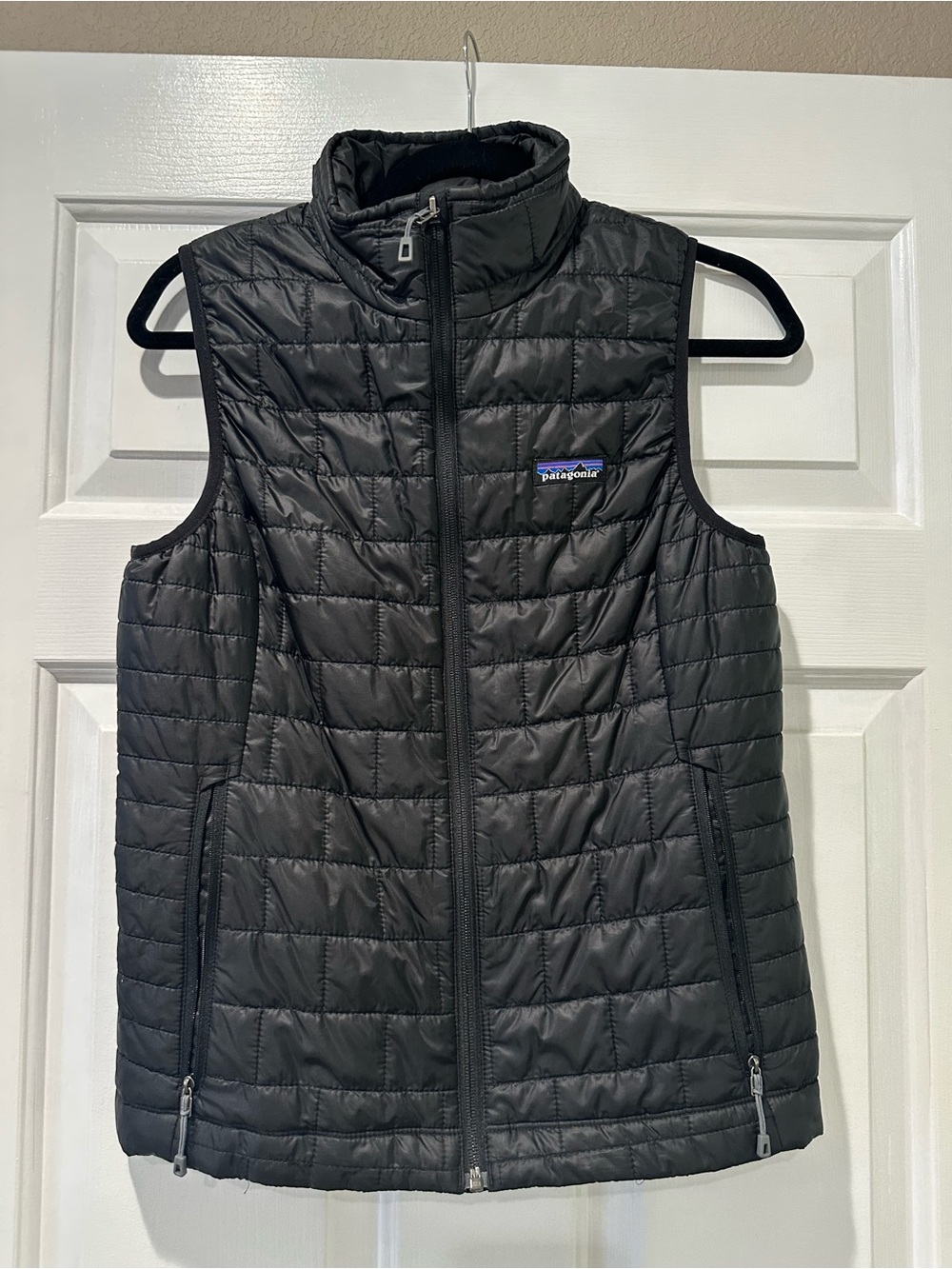 Patagonia Nano Puff Vest Black Women’s Small Primaloft 84247